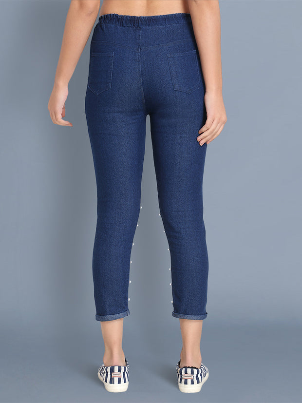 Jeans-Women Full Length Jogger Jeans